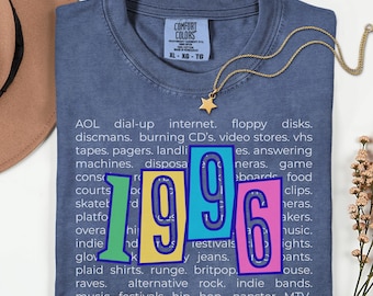 30th Birthday Shirt For Women: 1990s Nostalgia Tee, 90s Graphic Tee, 90s Party Tshirt, Retro 90s Shirt, Comfort Colors