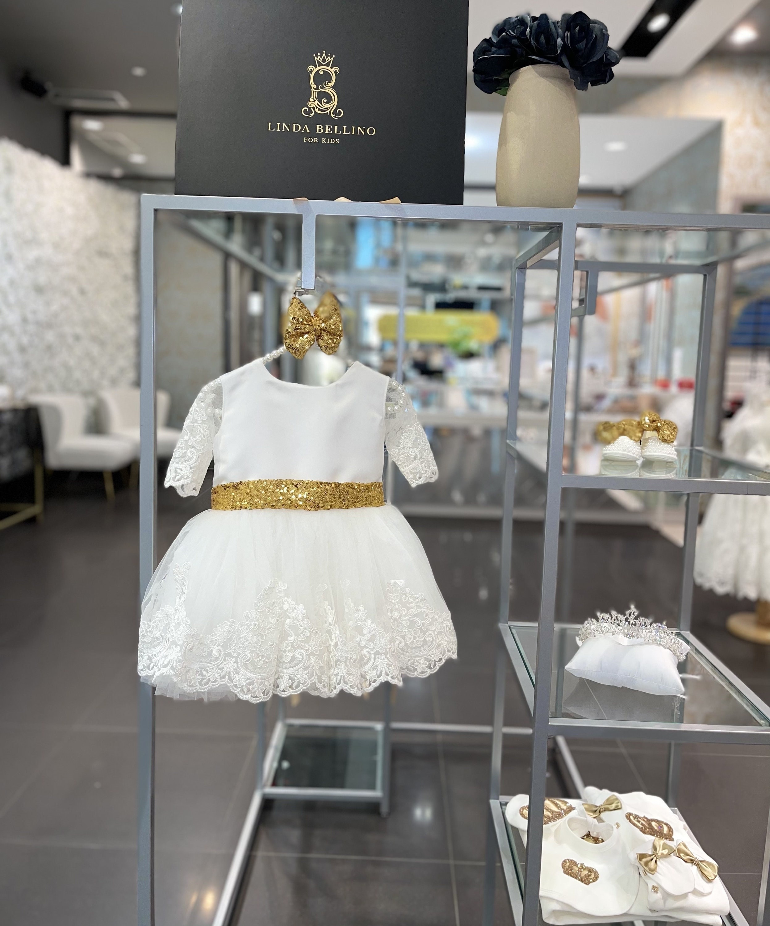 Lovely lace baby clearance dress
