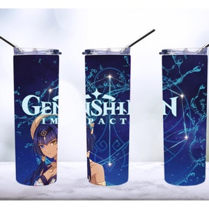 candace tumbler sublimation png Genshin