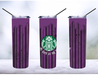dark as my soul roast 20oz straight tumbler sublimation PNG
