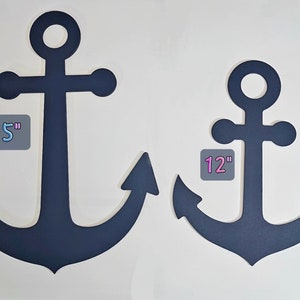 Personalize Navy Anchor/Graduation PIR Door Anchor Decoration/Navy /Bootcamp/Navy Graduation Gift/Pass In Review/Honor,Courage,Commitment 2 image 2