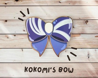 Kokomi Bow Emaille Pin - Genshin Impact