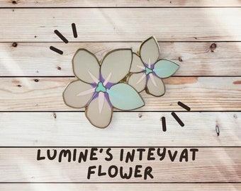 Lumine Inteyvat Bloem Emaille Pin - Genshin Impact