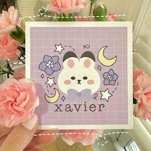 Xavier Mascot Post Card Print- Love & Deepspace