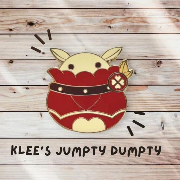 Klee Jumpty Dumpty Dodoco Enamel Pin - Genshin Impact