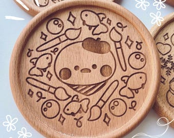 Rafayel Wooden Coaster - LADS - Love and Deepspace