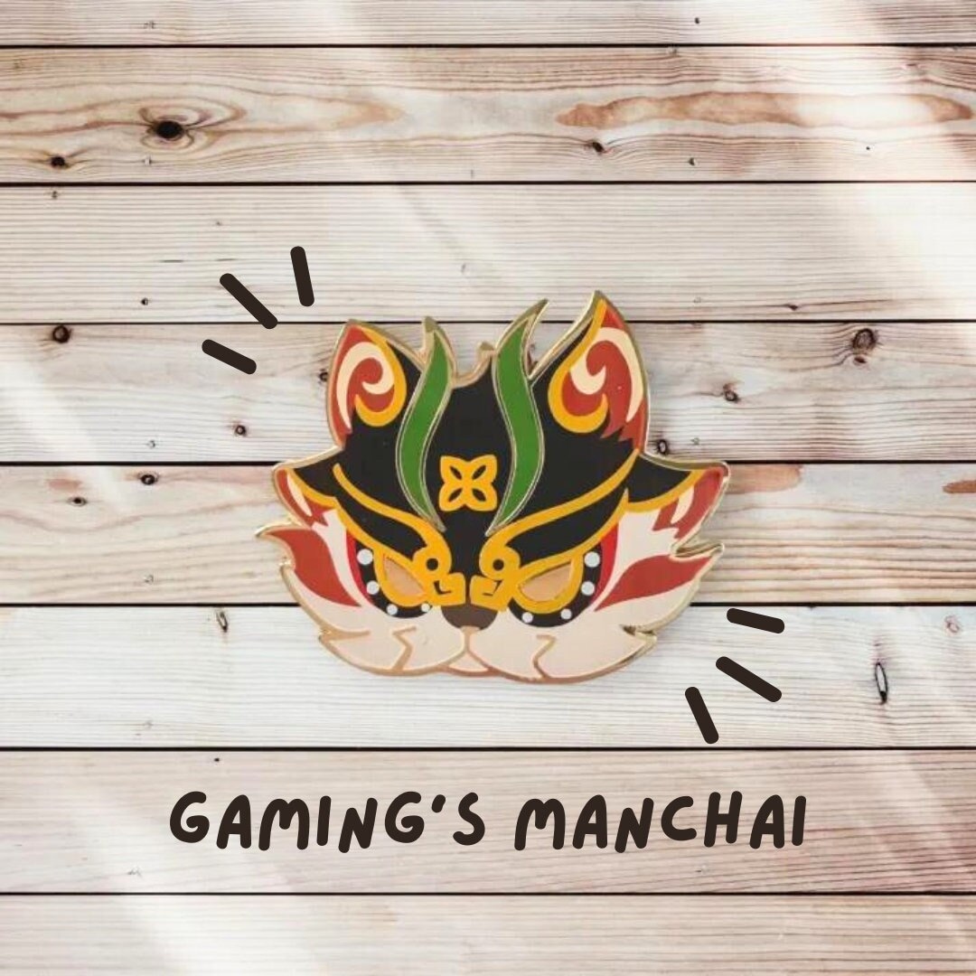 Gaming Manchai Enamel Pin - Genshin Impact - Etsy