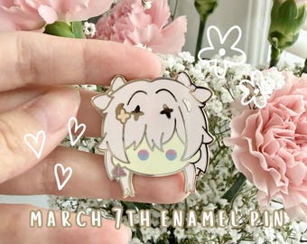 Chibi March 7th Enamel Pin - Honkai Star Rail