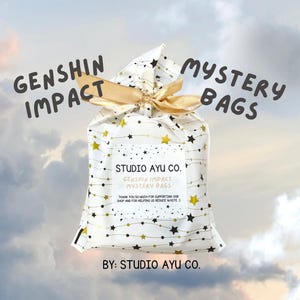 Genshin Auswirkungen Mystery Grab Bag - Designed von Studio Ayu