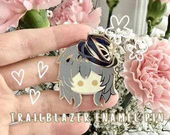 Chibi Stelle Trailblazer Enamel Pin - Honkai Star Rail
