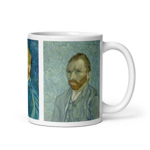 Vincent Van Gogh - Self Portraits. Fine Art Mug. Tea Coffee