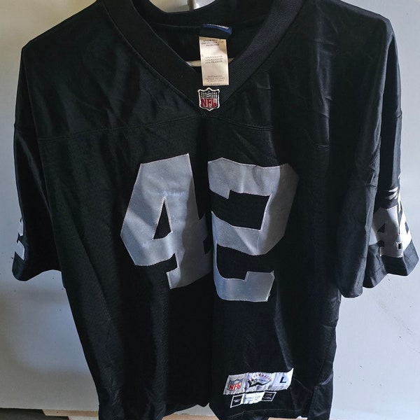 Ronnie Lott  Classic Throwback Jersey from Reebok! Los Angeles Raiders (1981)