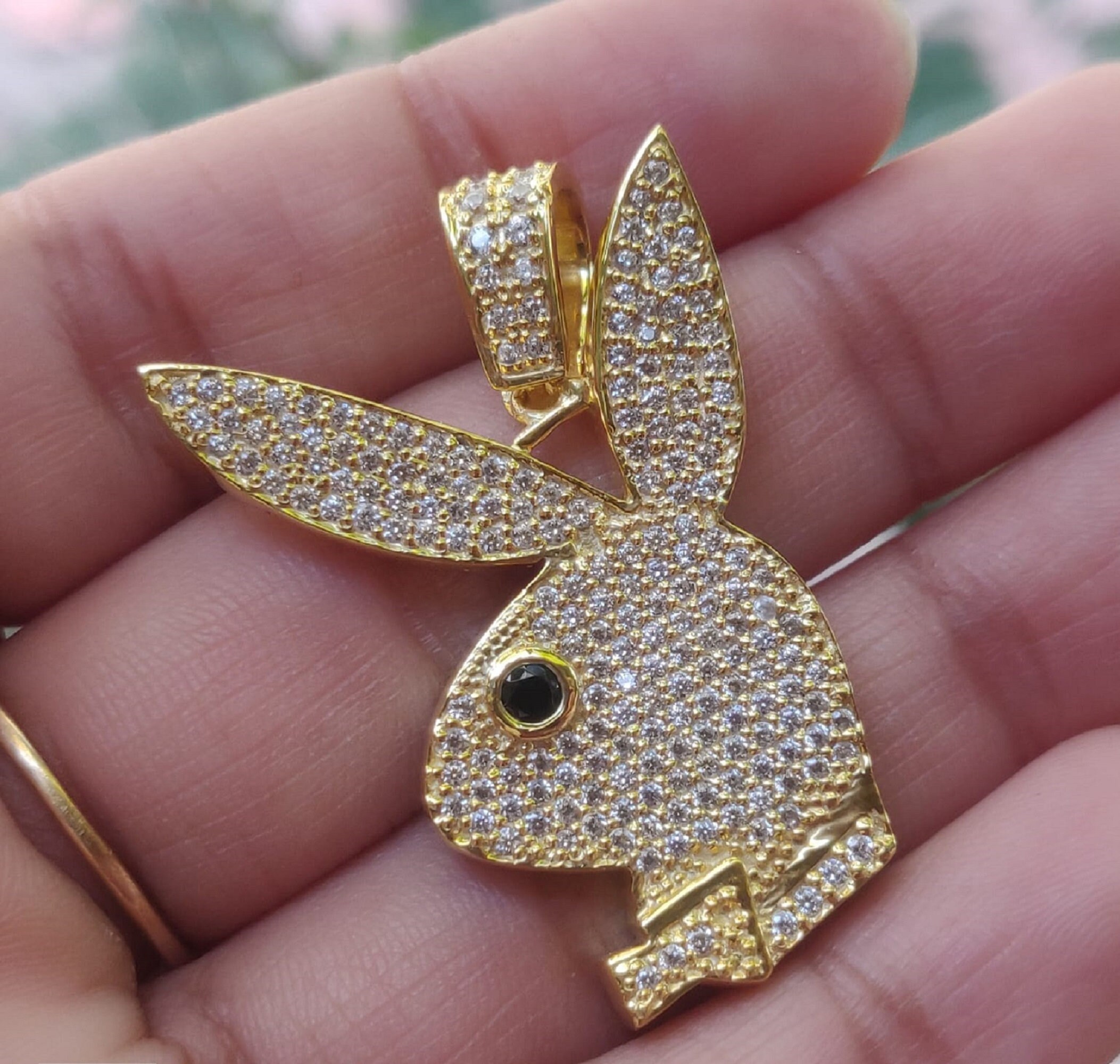 925 Playboy Pendant - Etsy UK 925 Playboy Pendant - Etsy UK