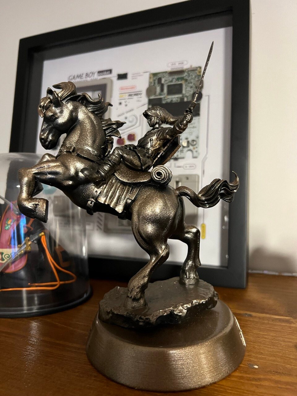 The Legend of Zelda: Link on Epona Statue - Etsy