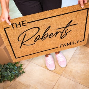 Personalized Doormat | Multi-Design |Custom Door Mat | Last Name Doormat |Custom Door Mat|Personalized Doormat Outdoor