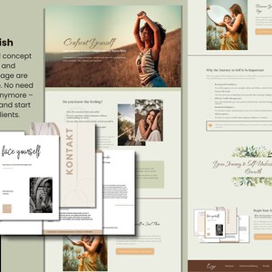 Elementor Landing Page Template & eBook Ultimate Lead Management and Coaching Kit, Canva Workbook for Coaches Marketing image 2