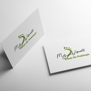 Podologie Feet Logo Design Spa Logo Design, Wellness Logo, Canva / Illustrator / EPS image 6