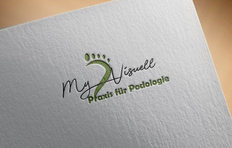 Podologie Feet Logo Design Spa Logo Design, Wellness Logo, Canva / Illustrator / EPS image 7