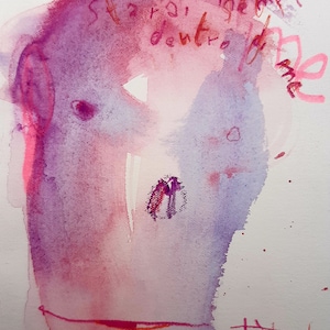 Happy Face, esemplare unico su carta.