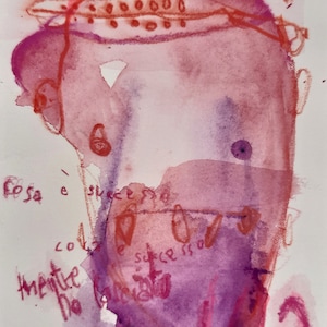 Happy Face, esemplare unico su carta.