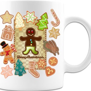 Gingerbread Cookies Galore 11oz Coffee Mug - Premium Quality X’mas Gift Idea