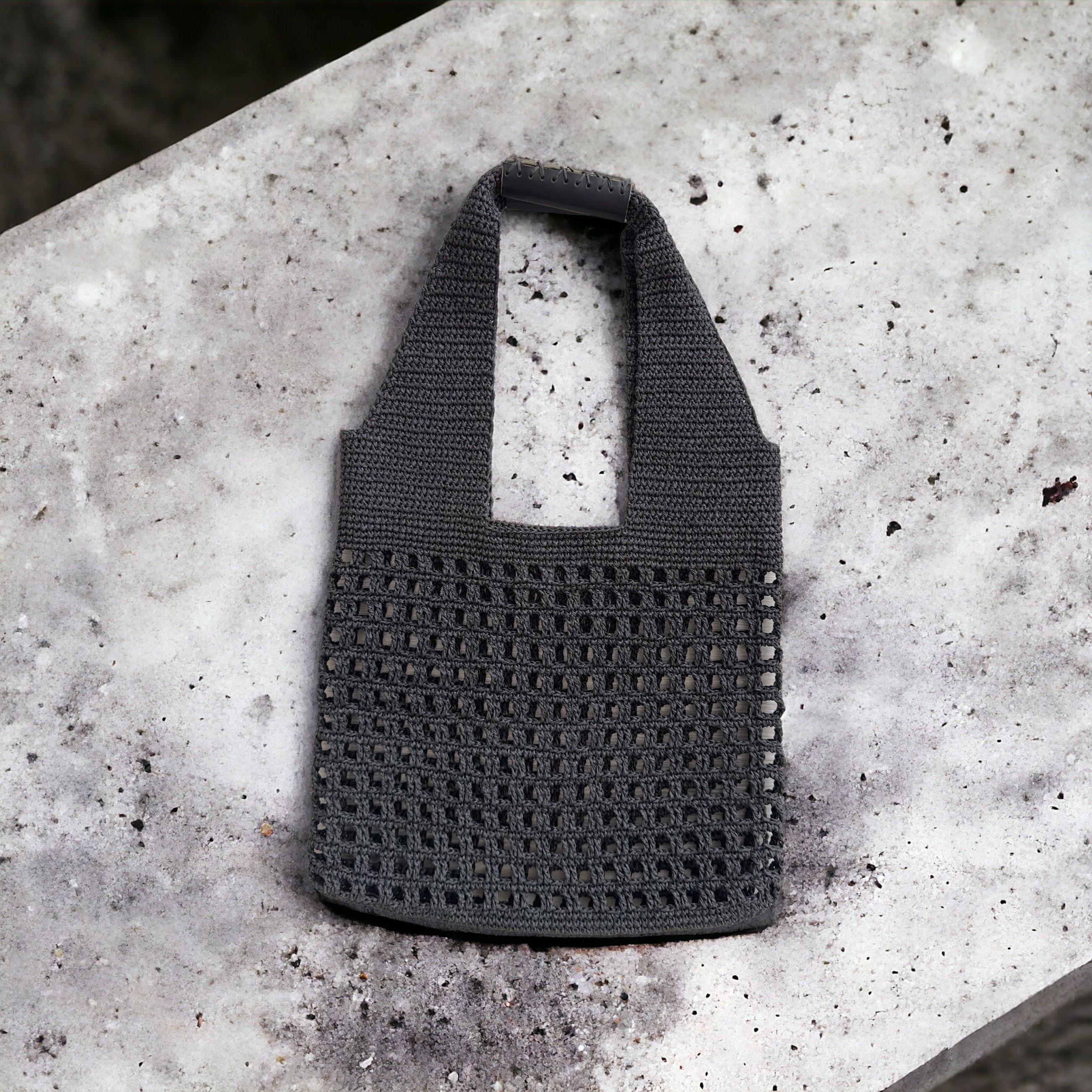 Mesh crochet bag main image 1