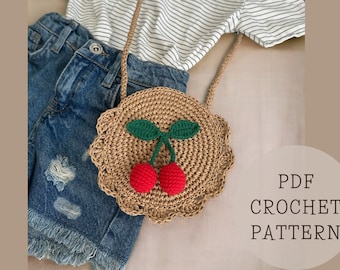 [ KIRSH ]★22FW★CHERRY HANDMADE KNIT BAG Cherries Large Project Bag – The Knitting Swan