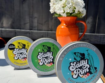 Margarita Salt Trio – Classic, Citrus, Chilli & Lime Cocktail Rims