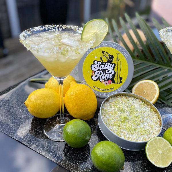 Citrus Margarita Salt - Finish Off In Style, The Perfect Marg Is On The Way!