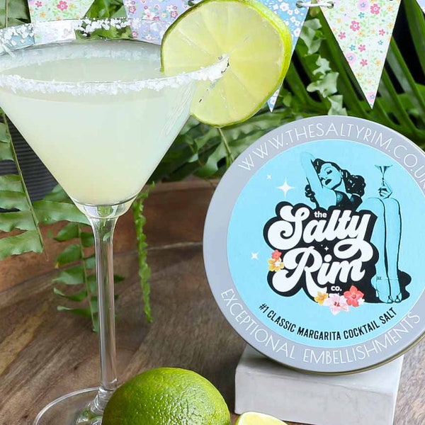 Classic Margarita Cocktail Salt - Give your cocktail the Margarita Salt Rim that it deserves