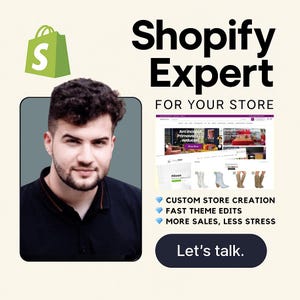 Shopify Store Creation & Optimization | Theme Edits, Speed, SEO, Conversion Fixes