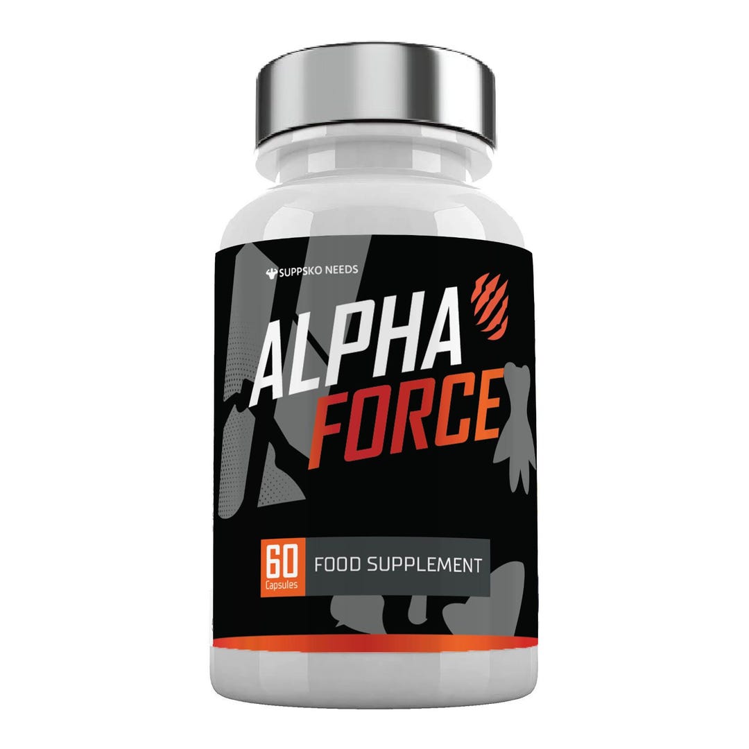 Alpha Force Food Supplment Advanced Formula for Max Performance 60 ...