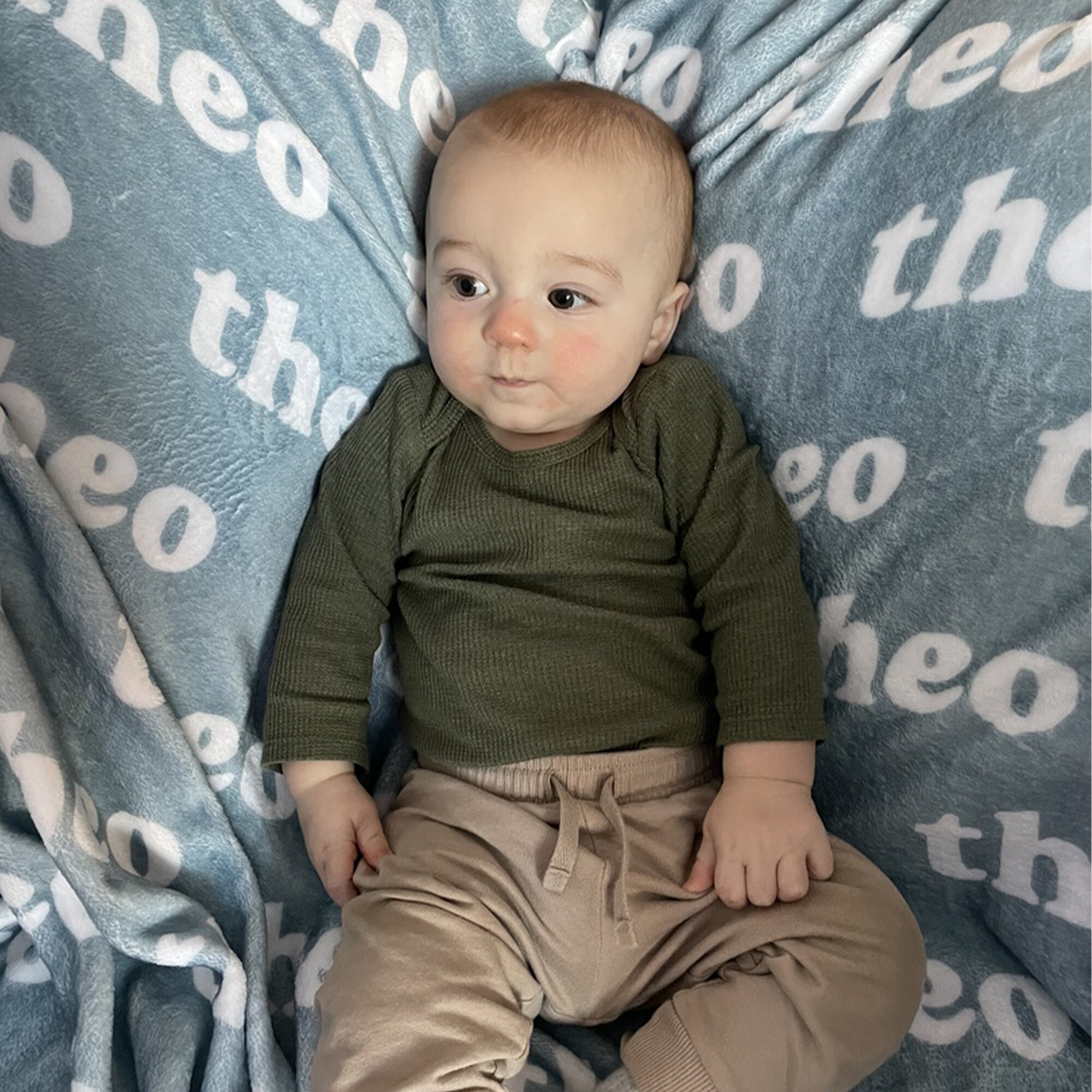 Personalized Flannel Blanket Custom Name Blanket Baby Etsy Canada