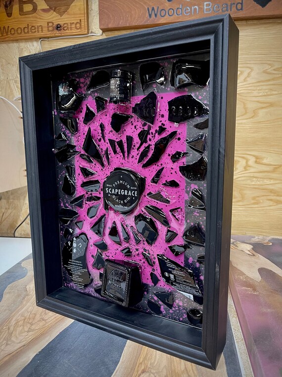 Broken Bottle Art Scapegrace Gin
