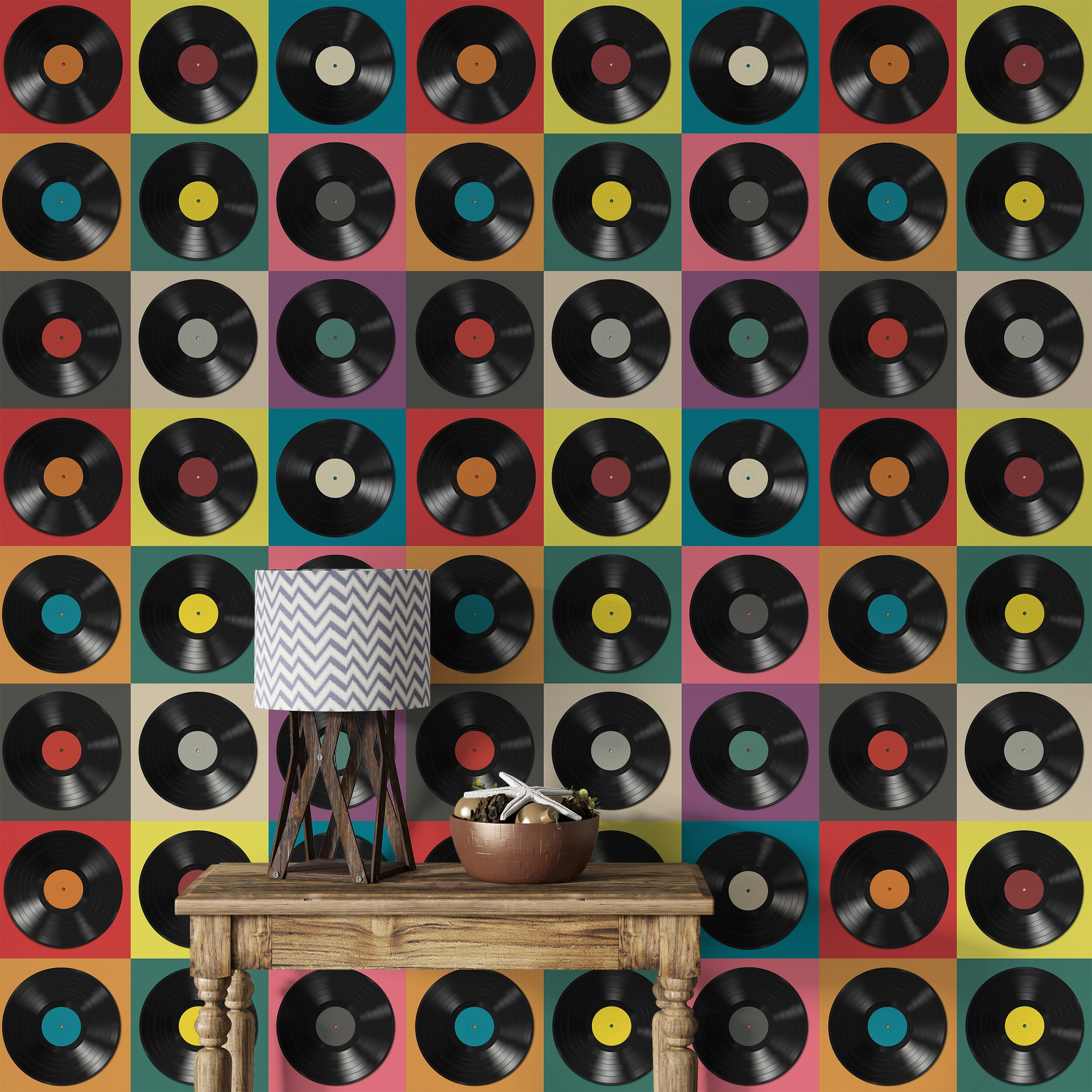 Vinyl Records Wallpaper