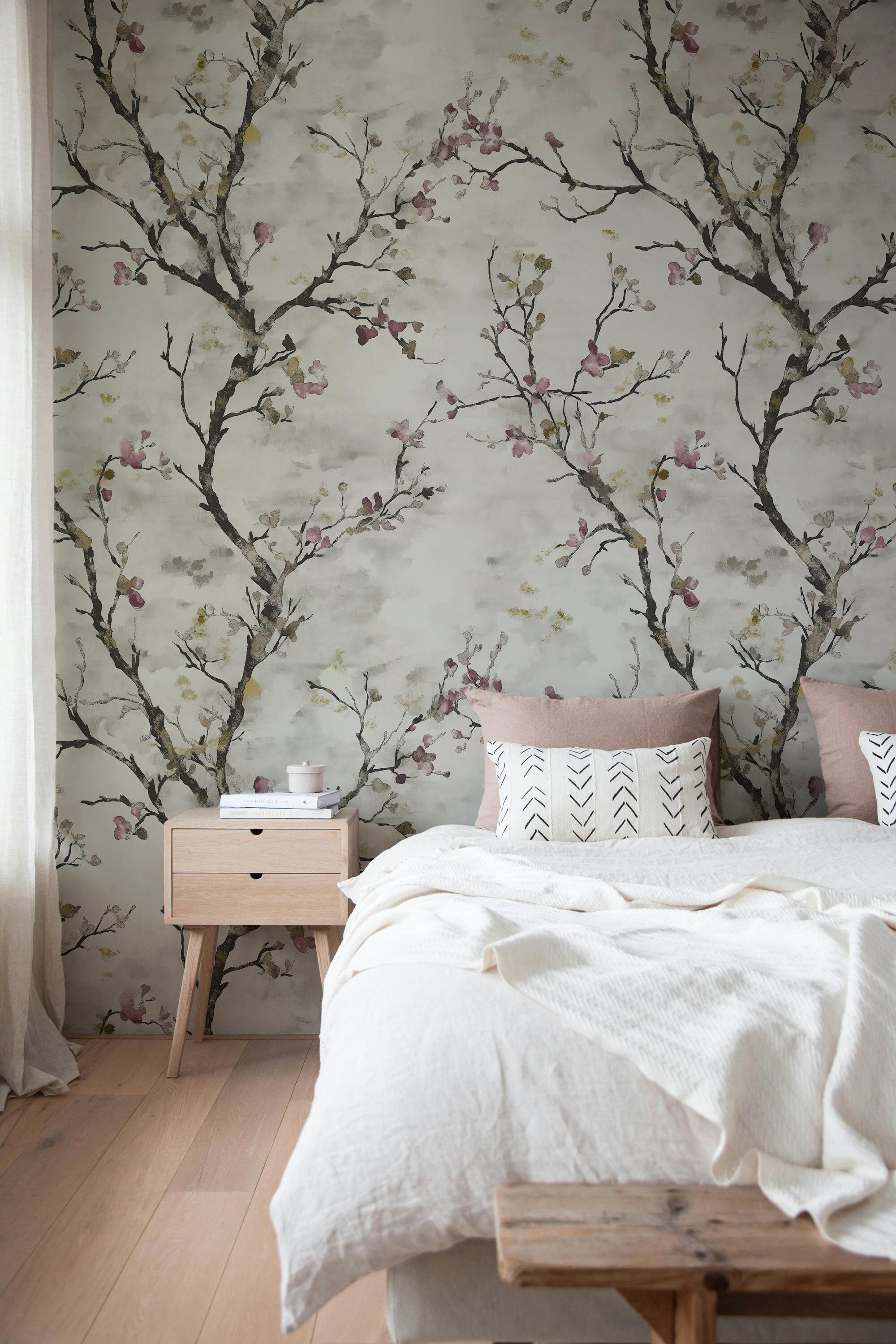 Cherry Blossom Bedroom Decorating Ideas