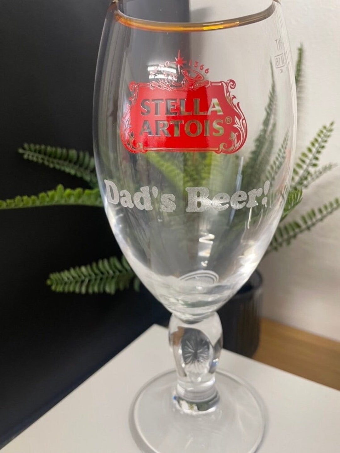 Personalised Stella Pint Glass Etsy