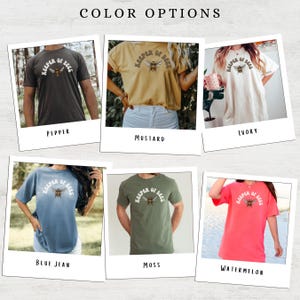 Beekeeper Shirt Bee T Shirt Honey Bee T-shirt Bee Keeper Tshirt Beekeeping Shirt Vintage Bee Graphic Tee Comfort Colors Gift For Bee Lovers image 8