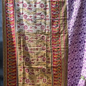 Indian Kantha Quilts, Kantha Throw Bedspread kantha Blanket Traditional Vintage Kantha