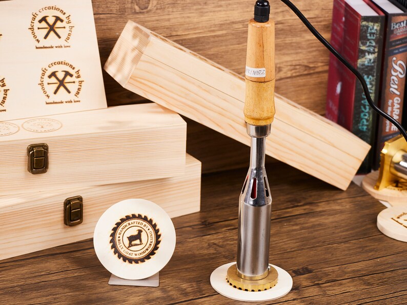 Wood Burning Stamp Custom for Woodworking , Custom Branding Iron for