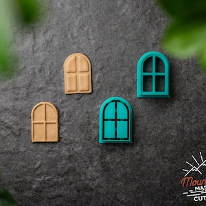 Window Frames | Frame Shapes | Polymer Clay Cutters | Jewelry Tools | 2 Styles