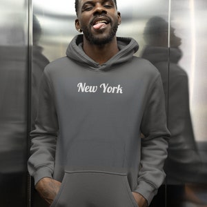 Graphic Hoodie| New York Hoodie| I Love New York | New York Lover Gift| East Coast Hoodie| Holiday Gift Ideas| Winter Unisex NYC Hoodie