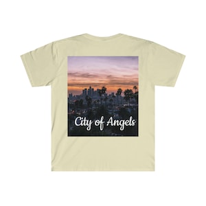 Unisex LA Tee| Los Angeles Lover Tee| Holiday Gift Idea| LA Graphic Tee
