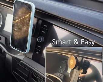 VW T6.1 - T6 Phone Holder – iPhone MagSafe - Car Mount – Universal & Stable