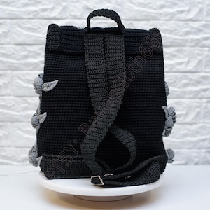 PDF Crochet Pattern Grave Backpack image 11