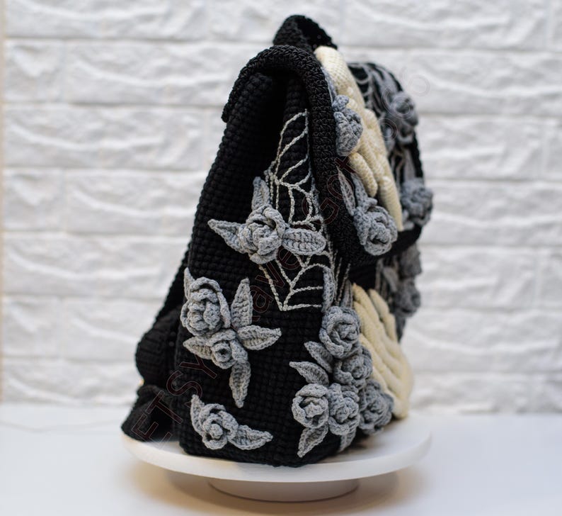 PDF Crochet Pattern Grave Backpack image 5