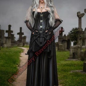 PDF Pattern Gothic Spider Backpack image 8