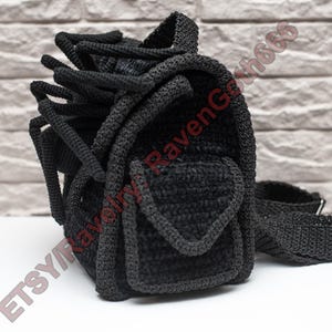 PDF Pattern Gothic Spider Backpack image 3