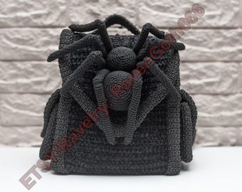PDF Pattern Gothic Spider Backpack