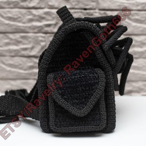 PDF Pattern Gothic Spider Backpack image 4